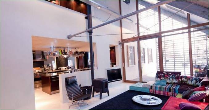 Design degli interni di una casa rurale nei Paesi Bassi