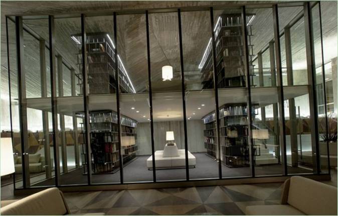 L'interno del complesso di appartamenti Ulus Savoy a Istanbul