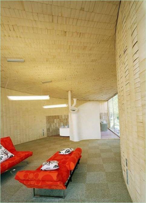 Interior design del soggiorno di Olavi Koponen