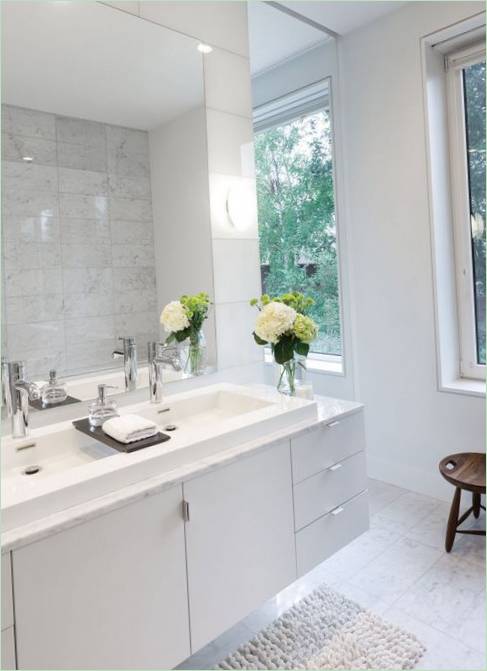 Design degli interni del bagno