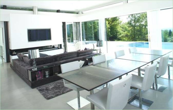 Soggiorno e sala da pranzo del Cherry Tree Cottage a Londra