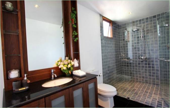 Design degli interni del bagno