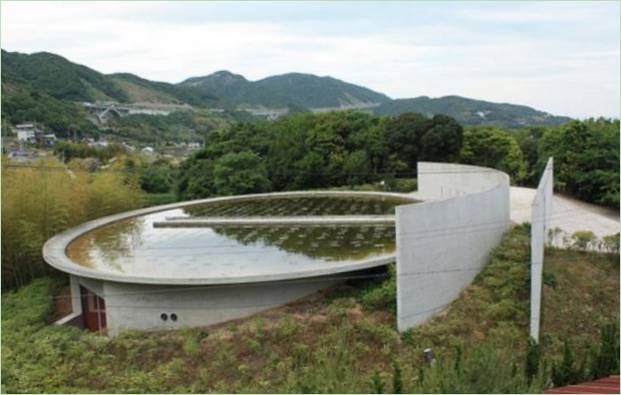 Design dei laghi artificiali: Tempio d'acqua buddista tantrico
