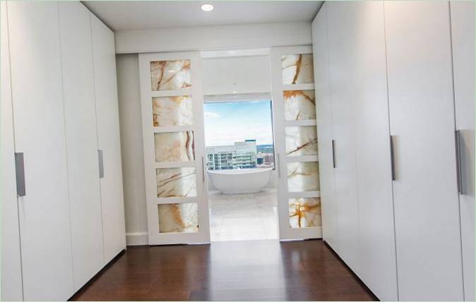 Porte scorrevoli per il bagno