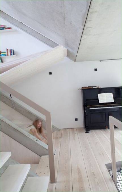 Design degli interni della casa a schiera B14