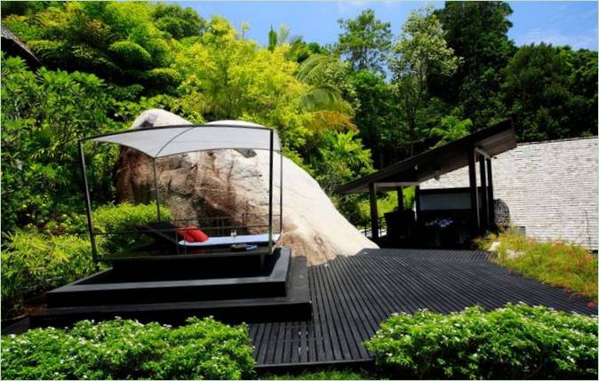 Terrazza di Villa Yin in Thailandia
