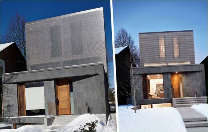 L'esterno della casa famiglia Counterpoint House