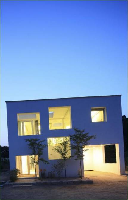 Interessante progetto di casa sperimentale 9X9 in Corea del Sud