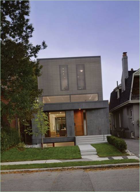 Esterno della casa familiare Counterpoint House