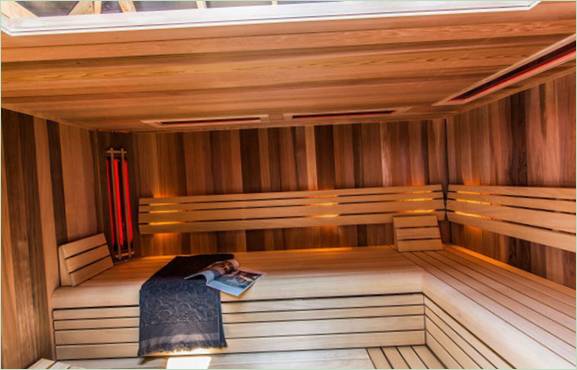 Sauna per piscina nel cortile di casa - foto 2