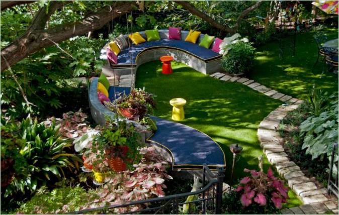 Architettura del giardino a cura dell'azienda Harold Leidner