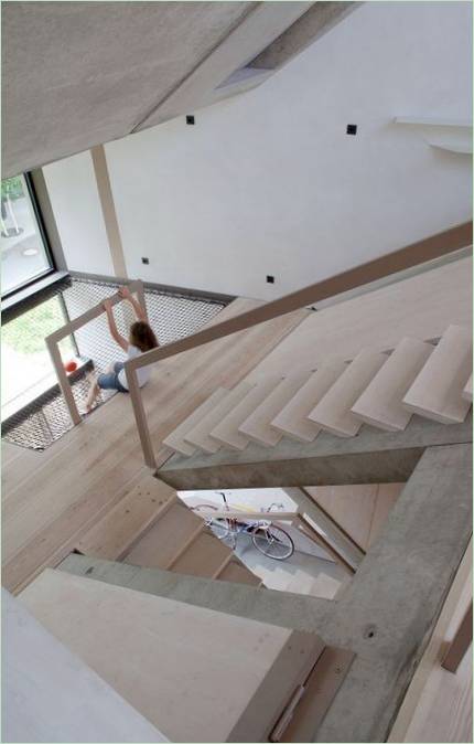 Design degli interni della casa a schiera B14