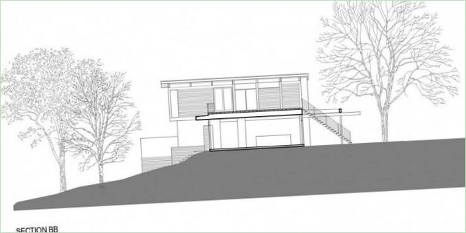 Progetto di casa Barton Hills Residence