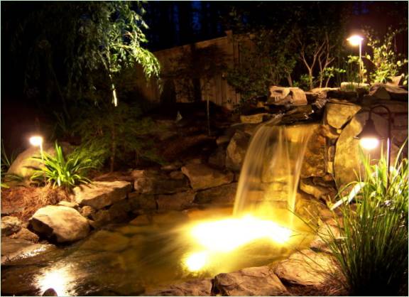 Illuminazione del giardino