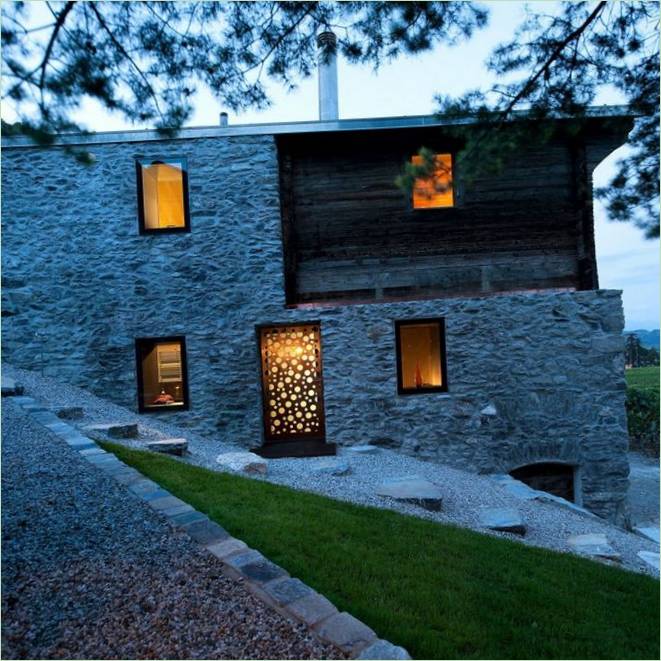 Casa di campagna di design Hermanier in Svizzera
