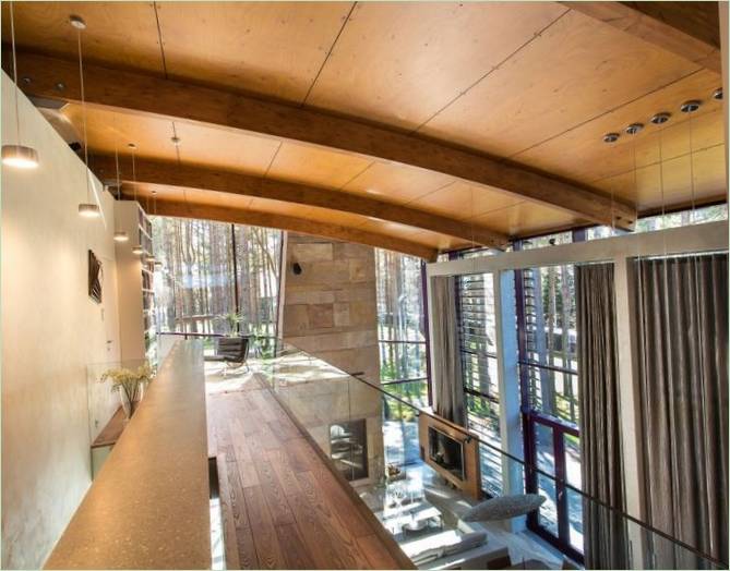 Design degli interni di una villa estone