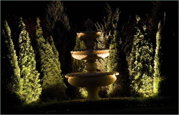 Illuminazione del giardino