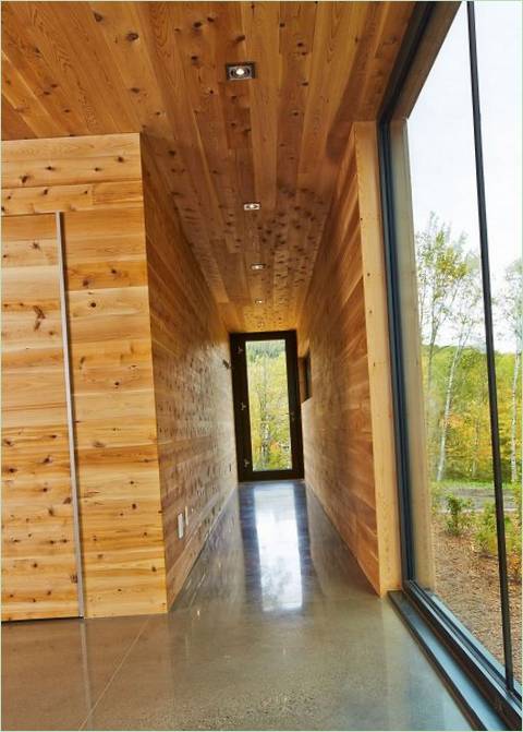 Progettazione di una casa in legno in Quebec