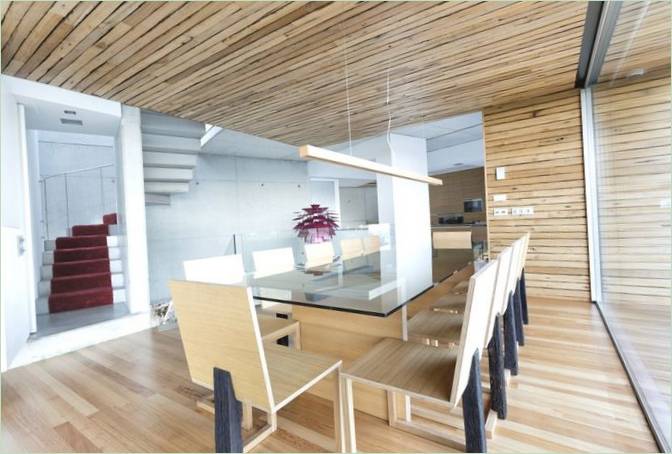 Casa Dezanove casa moderna di A Pobra do Caramiñal & Iñaki Leite, Spagna