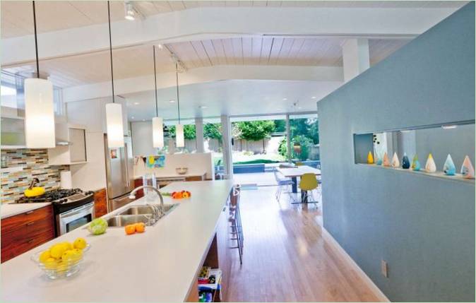 Design degli interni della cucina