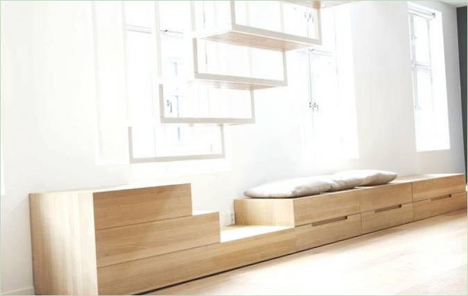 Progetto di interni di una casa in Norvegia di Haptic Architects