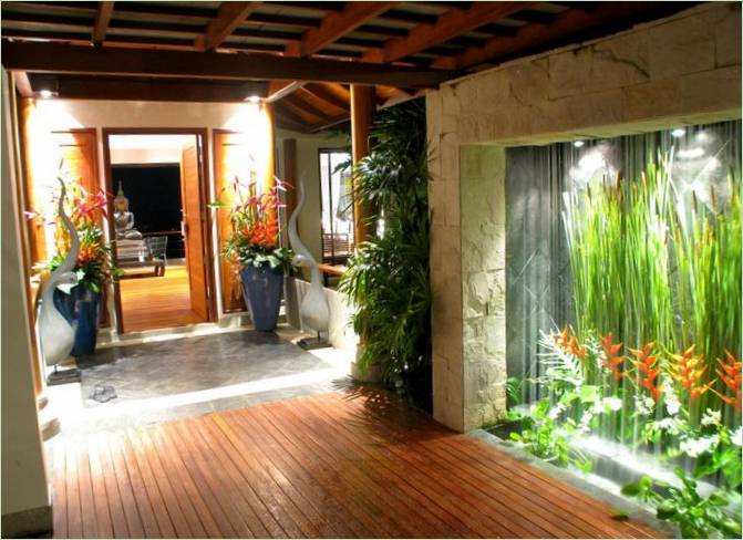 Design degli interni della villa Rak Tawan