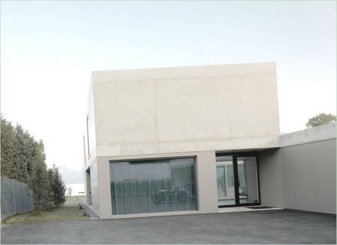 Il design della casa di campagna Villa M in Svizzera