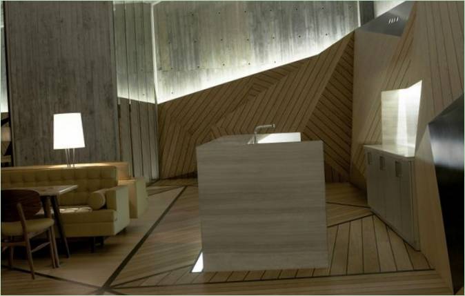 Design degli interni dell'appartamento Ulus Savoy