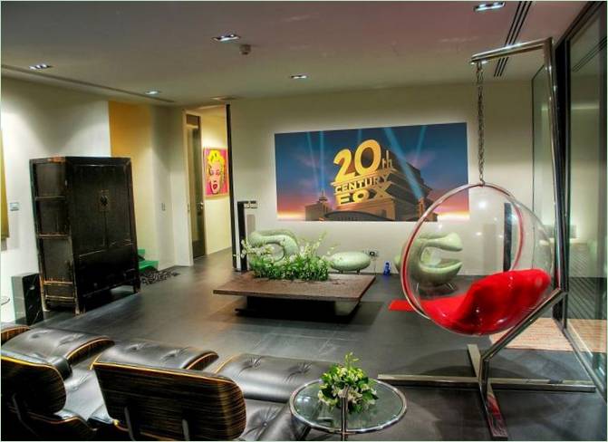 Design degli interni per Villa Yin in Tailandia