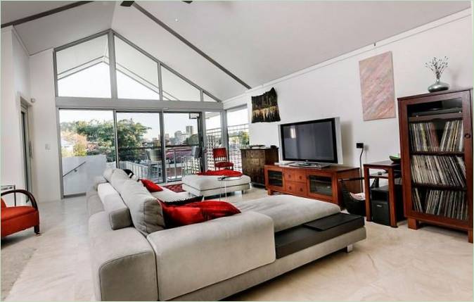 Design degli interni del soggiorno di casa a Perth