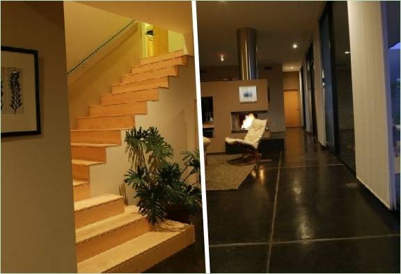 Progettazione di un cottage moderno Residenza sul fiume
