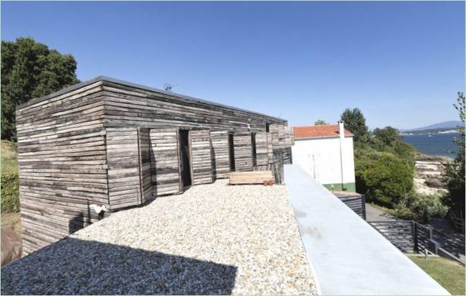 Casa Dezanove casa moderna di A Pobra do Caramiñal & Iñaki Leite, Spagna