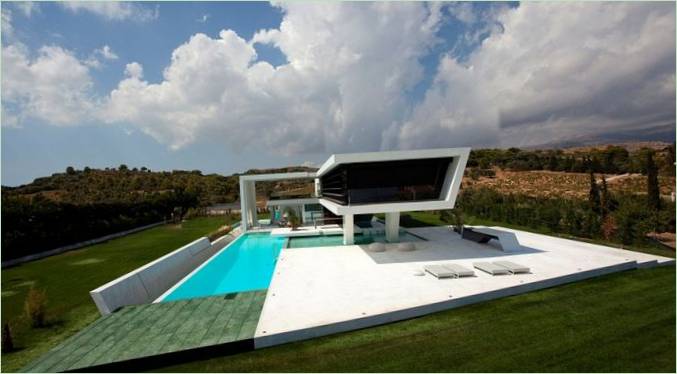 H3 - una villa bianca come la neve, Atene, Grecia