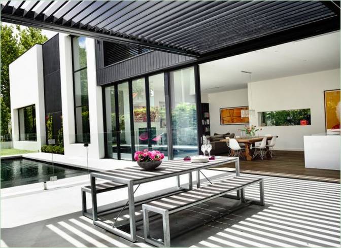 Una bella pergola per il giardino: foto 15 Una bella pergola per il giardino: foto 15