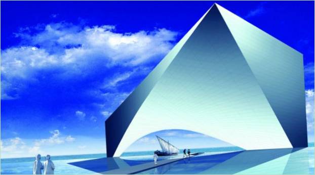 Progettazione di corpi idrici artificiali: un museo marittimo come vela