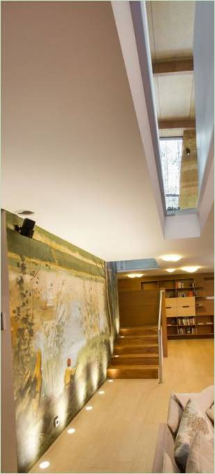 Design degli interni di una villa in Estonia
