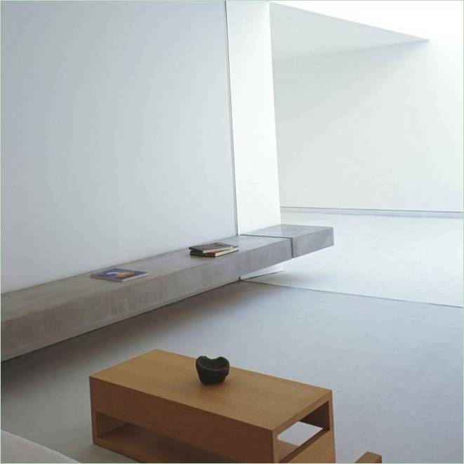 Design d'interni della Casa della Grotta Bianca