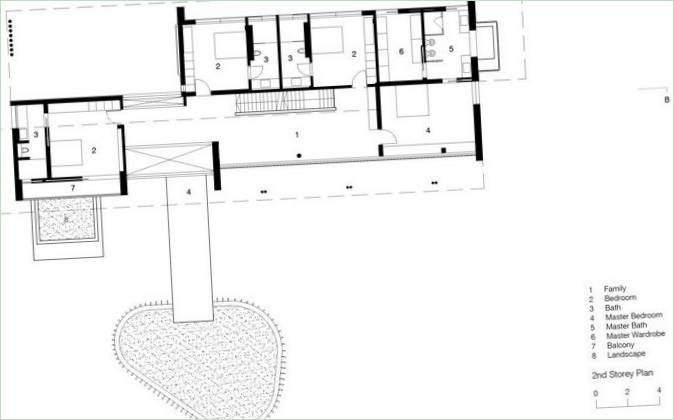 Progetto della Screen House di K2LD Architects