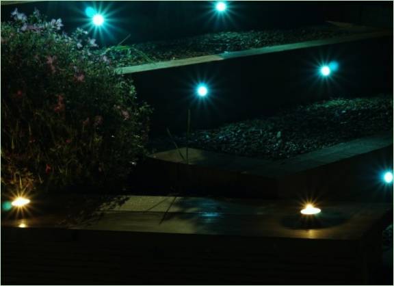 Illuminazione del giardino