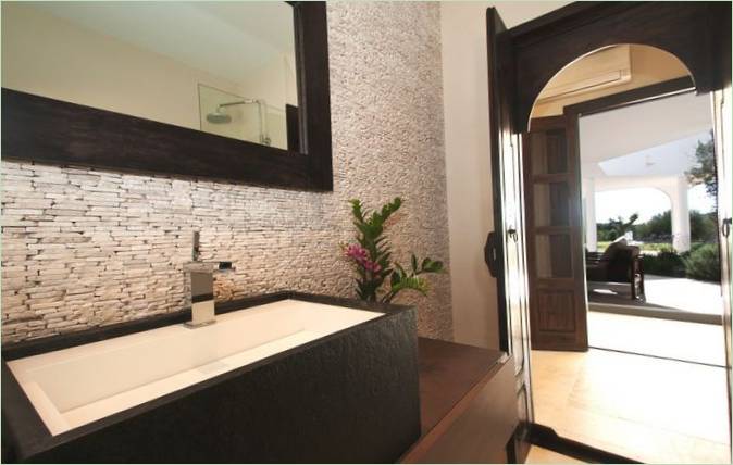 Design degli interni del bagno di lusso