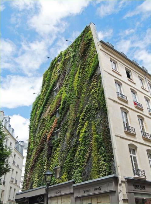 Il giardino verticale Oasis Aboukir di Patrick Blanc