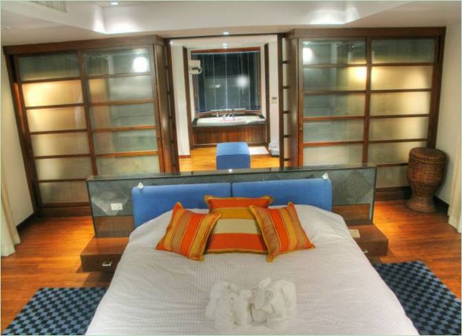 Design d'interni di camere da letto di lusso