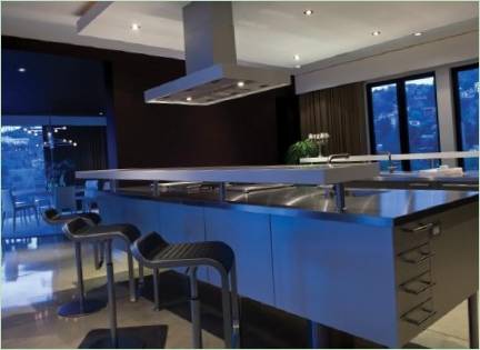 Design degli interni della cucina