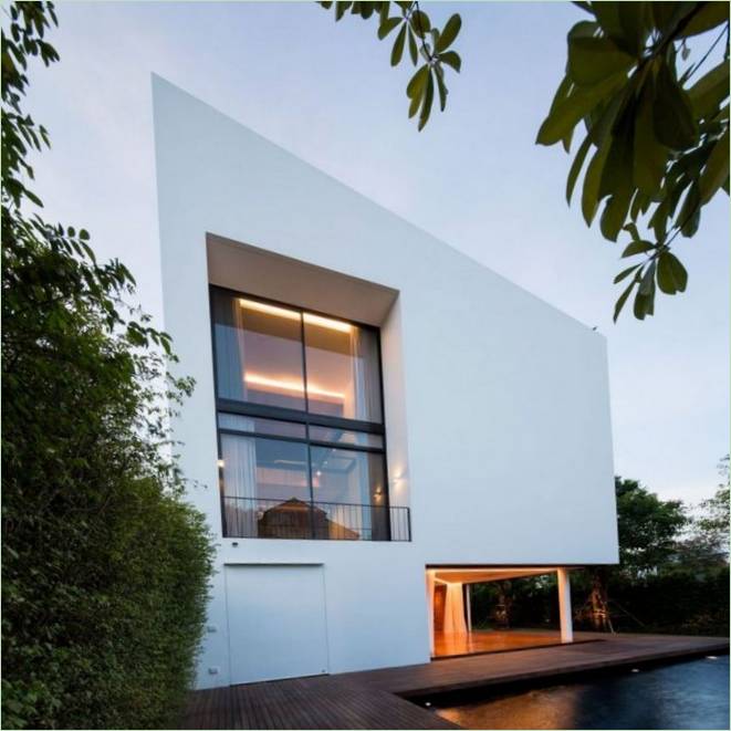 Una residenza familiare a Bangkok