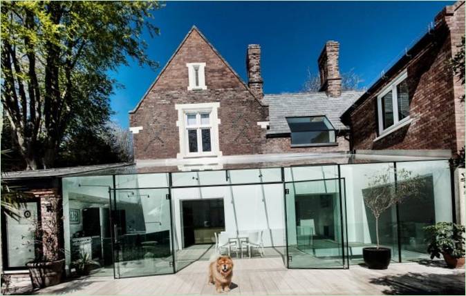 Casa di vetro a Bournemouth
