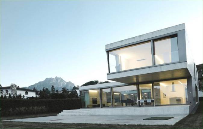 Villa M Svizzera design casa di campagna