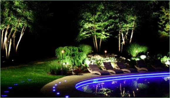 Illuminazione del giardino