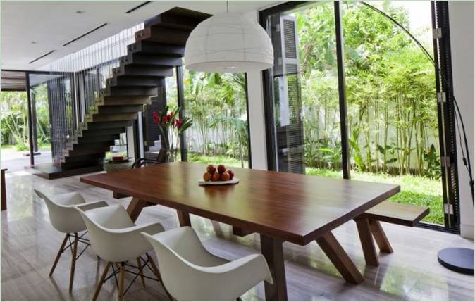 Design degli interni di una villa privata Ristrutturazione in Vietnam