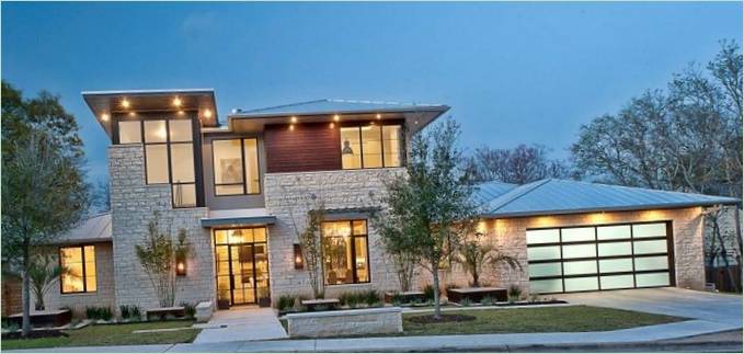 Interior design Texas Residence Placqued Home