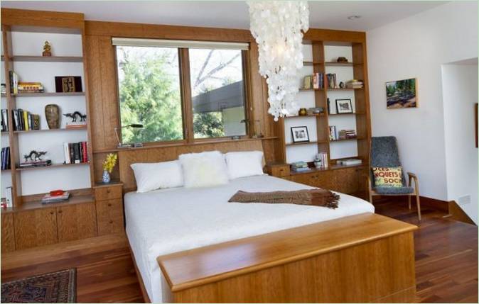 Interno della residenza di Chestnut Hill